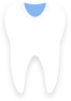 Animated tooth with filling